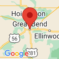 Map of Great Bend, KS